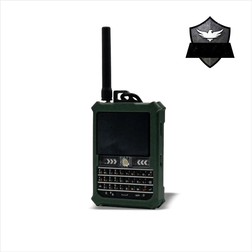 ATAK Enabled S5 Ranger Meshtastic LoRa Radio with Keyboard, Touch-Screen, and Notification Sound - Off-Grid Communication Device from Spec5 (Tactical Green)