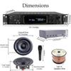 Vaiyer Sound System Kit - 7.2 Channel 1500 Watts Bluetooth Amplifier view 2