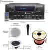 Vaiyer Home Audio Sound System Kit, 1000 W Bluetooth Amplifier view 2