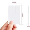 Custom Logo USB Flash Drive in Credit Card Shape, Personalised Memory Stick in Bulk for Promotion(1pcs,32GB) view 4