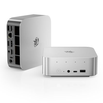 Beelink SER9 Pro Mini PC, AMD Ryzen 7 H 255 (8C/16T up to 4.9GHz), 32GB DDR5 RAM 1TB PCIe4.0 SSD, Mini Computer Support 4K@144Hz, Triple Display, Built-in MIC, Speakers, Voice Interaction