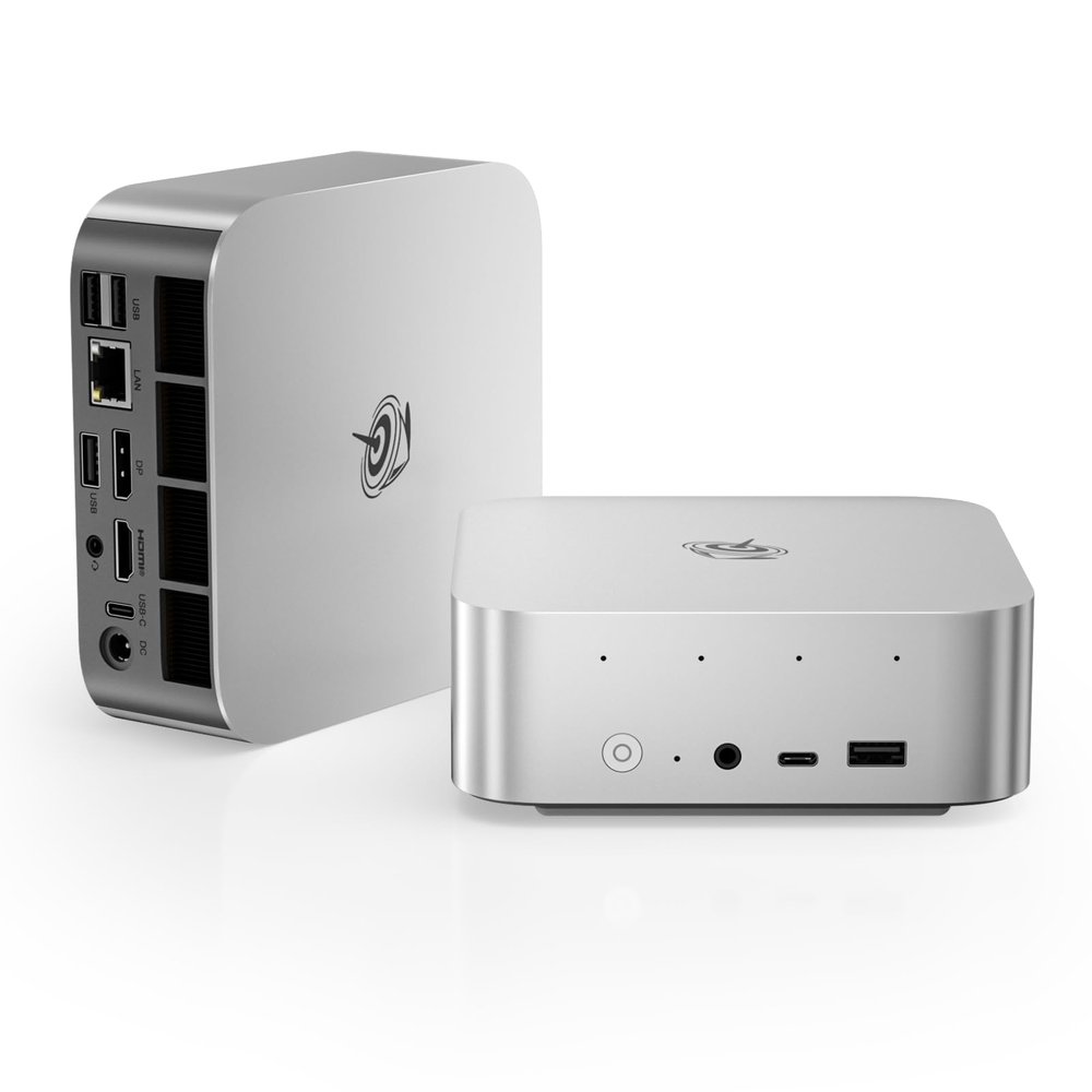 Beelink SER9 Pro Mini PC, AMD Ryzen 7 H 255 (8C/16T up to 4.9GHz), 32GB DDR5 RAM 1TB PCIe4.0 SSD, Mini Computer Support 4K@144Hz, Triple Display, Built-in MIC, Speakers, Voice Interaction