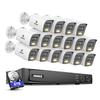 ANNKE 8MP Security Camera System, 16CH NVR Recorder with AI Human/Vehicle Detection, 16X 4K Bullet PoE Cams with Color Night Vision, 2-Way Talk, Compatible with Alexa, IP67 Weatherproof, 8TB HDD view 1