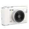 GOWENIC 4K Digital Camera, 50MP HD Image, 2.8inch Screen, 16X Digital Zoom, Anti Shake, Autofocus 4K Vlogging Camera with Flashlight for Teens Adult Beginner (White) view 1
