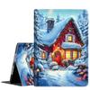 Case Fit Samsung Galaxy Tab S5e 2019Slim Fit Foldable Standing Cover Case with Auto Sleep/Wake for Galaxy Tab S5e SM-T720/SM-T725 2019 Tablet, Snowy Christmas Lgloo view 1