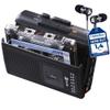 KLIM K8 Cassette Tape Player Portable + Cassette Recorder + NEW + AM/FM Walkman Cassette Player + Built-in Microphone & Speaker + Headphone Jack & Earphones view 1