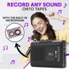 KLIM K8 Cassette Tape Player Portable + Cassette Recorder + NEW + AM/FM Walkman Cassette Player + Built-in Microphone & Speaker + Headphone Jack & Earphones view 4