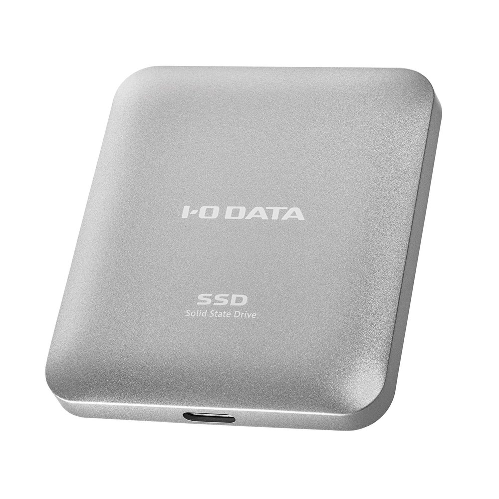 IODATA External SSD 2TB MagSafe Compatible, Magnetic, USB, Type-C High Speed Transfer, Maximum Reading Speed of 1,800 MB/s, Shooting Vlog, Smartphone Capacity [iPhone/iPad/Windows/Mac/Chromebook]