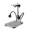 JOEBO Microscope Kit 4K 48MP HDMI USB Digital Video Microscope Camera 1X-130X Zoom C-Mount Lens Microscope Lens Adapters(D) view 1