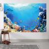 10x6.5ft Under The Sea Backdrop Underwater World Fish Coral Reef Photography Background Under The Sea Theme Kids Birthday Baby Shower Party Decorations Wallpaper Photo Studio Props view 4