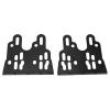 Car Front Side Air Outlet Vent Frame Trim Compatib 2 Din Head Unit Car Radio Fascia For HONDA Fit Jazz 2002-2008 Auto Stereo Audio Player DVD Panel Dash Kit Frame Bezel Faceplate ABS Silver Car Stereo view 4
