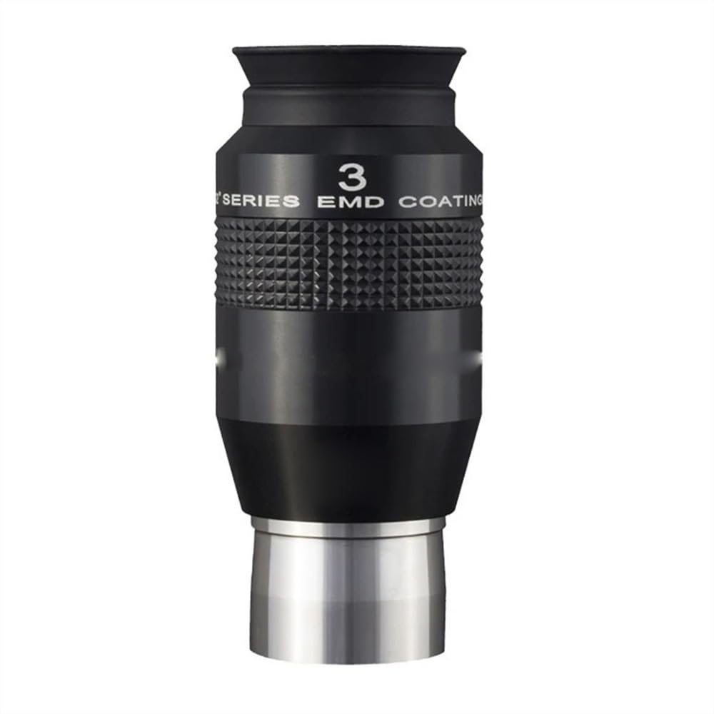 52-Degree 4.5mm 6.5mm10mm 20mm 25mm 1.25 Inch Wide-Angle Eyepiece 52 Eyepiece(52-Degree 3mm)
