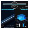 CUIYMXSC 6.3IN 3D Holographic Fan, Holographic Projector, HD Flicker Free Screen Control Halloween Christmas for Shop Bar Party Advertising Display view 4