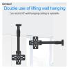 CUIYMXSC 3D Holographic Fan Stand, Lifting Holographic Support, Multi-Functional Advertising Machine Bracket Vertical/Ceiling Support for Shop Bar (Vertical Support) view 2