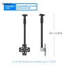 CUIYMXSC 3D Holographic Fan Stand, Lifting Holographic Support, Multi-Functional Advertising Machine Bracket Vertical/Ceiling Support for Shop Bar (Vertical Support) view 3