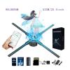 CUIYMXSC 3D Hologram Fan, Holographic Projector, 3D Holographic Advertising Machine Halloween for Shop Christmas Party Advertising Display view 2