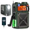 Greadio Portable Shortwave Radios with NOAA Weather Radio, 14800mWh Digital Radio AM FM with Bluetooth 5.4, Crank/Solar/USB Charging, Support USB/TF, Charger Pack/SOS/Flashlight for Outdoor, Emergency view 1