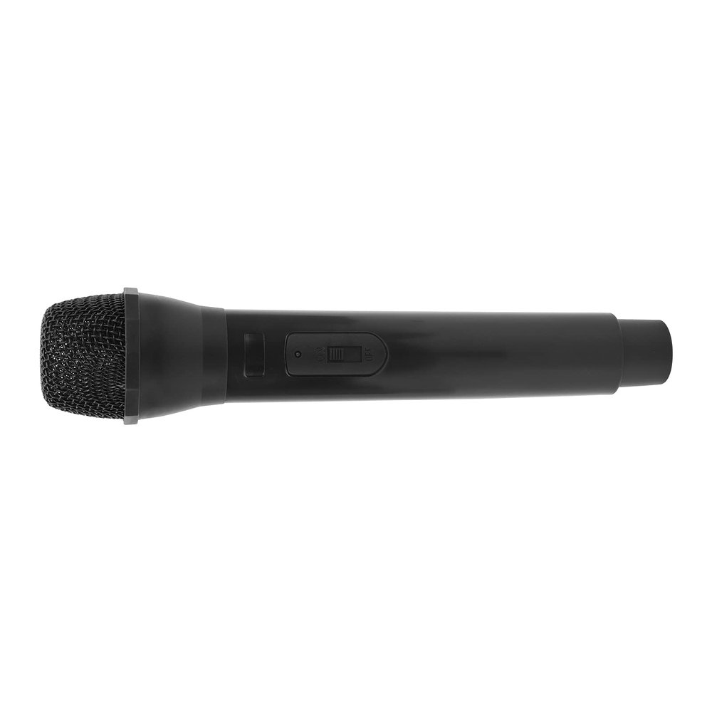 Karaoke Dance Show Practice Microphone Prop for Stage Performance Party Children's Toy (Black)
