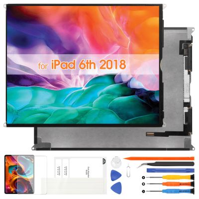 for iPad 5th 2017 / 6th 2018 / Air 1 1st Gen 7.9" LCD Screen Replacement - for iPad 6th 7.9" 2018 LCD Display A1474 A1475 A1476 A1893 A1954 A1822 A1823 Repair Kits (Only LCD, Not Touch Screen)