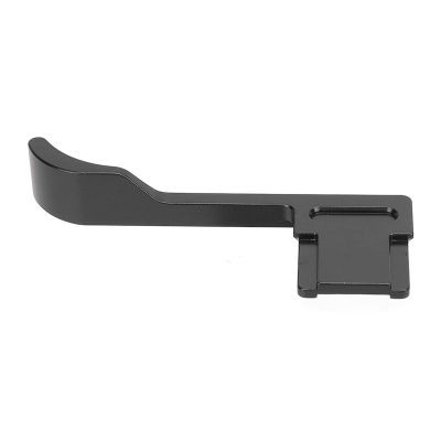 Wisoqu Thumb Up Grip for A7CR, Aluminium Alloy Thumb Grip Hot Shoe Cover, Camera Thumb Rest Support Holder, Camera Accessories for A7CR A7CRII Mirroless Camera (Black)