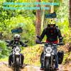 SolWoods Motorcycle Intercom Headset USB C Interface Communication System AI Voice Assistant IP67 Waterproof Automatic Answer Noise Cancellation Motorbike-Helmet-Wireless-Intercom-Headset (1 Pack) view 3