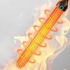USB Space Heater Stick Pad Automatic Temperature Control 46 Heating Uniform Warmer Cable Length 2.3ft (Purple) view 4