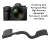 Wisoqu Thumb Up Grip for Z6III, Aluminium Alloy Thumb Grip with Hot Shoe Cover Protector, Digital Camera Thumb Rest Support Holder, Camera Accessories for Z6III (Black) view 2