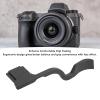 Wisoqu Thumb Up Grip for Z6III, Aluminium Alloy Thumb Grip with Hot Shoe Cover Protector, Digital Camera Thumb Rest Support Holder, Camera Accessories for Z6III (Black) view 3