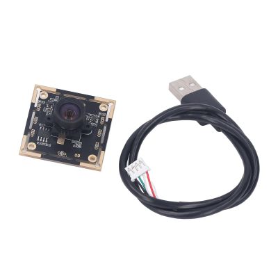 1MP USB Camera Module with 100 Panorama View,QR & Face Recognition,Plug and Play for PC,MJPEG Output,Includes Cable 3pcs Set