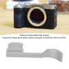 Wisoqu Thumb Up Grip for A7CR, Aluminium Alloy Thumb Grip Hot Shoe Cover, Camera Thumb Rest Support Holder, Camera Accessories for A7CR A7CRII Mirroless Camera (Grey) view 4