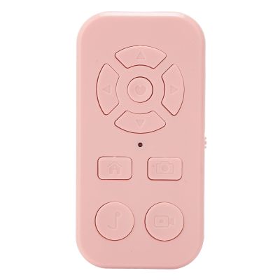 Phone Remote Control Scrolling Remote Control, Camera Shutter Video Recording Remote Page Turner for Android Smartphone Tablet (Roseate)