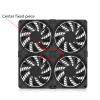 10 Pairs Computer Cooling Fan Connection Buckle C-Shaped Parallel Bracket 12cm-14cm Chassis Fans Fixing Connection Rack view 2