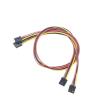 Chunsu ITX FDD Floppy 4Pin Female to 4Pin Female Small 4pin Converter Power Supply Leads Cable Cord-30CM 50CM(30cm) view 3