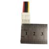 Chunsu ITX FDD Floppy 4Pin Female to 4Pin Female Small 4pin Converter Power Supply Leads Cable Cord-30CM 50CM(30cm) view 4