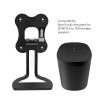 ARDKOP Thicken Metal Wall Mount Bracket for SONOS Era 100 Rotatable Stable Wireless Speaker Space Saving Accessory (Black) 4yi130uapt-11 view 4