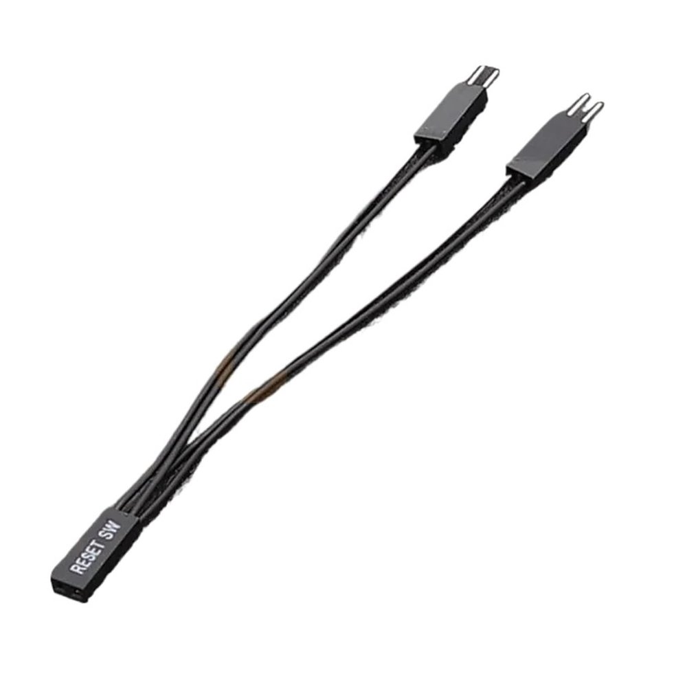 Chunsu Front Panel Power+ -, Reset, Power SW, HDD Extension Splitter Cable Supports Dual-Start Switch(Rest SW)