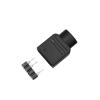 Chunsu Argb RGB 3Pin 4Pin Adapter Jacket Male Female Needle DIY Set for 3528 5050 Strip Light(10pcs,3pin Female) view 1