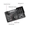 Chunsu Computer Fan Speed Controller/High Power Hub Sata DC Power Controller NAS Server Fan Speed Control PWM Speed Regulation view 2