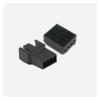 Chunsu Computer Fan 4(3 1) Pin PWM Male Female Connector Housing Black White Red for PWM Fan Cable DIY-10 Sets(No pins,Black 3 1 Set) view 2