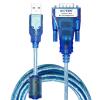 1PCS 1.5m 3Meters RS232 to USB RS 232 Converter DB9 RS-232 USB-A Adapter Conversion Cable Com with Chip Magnetic Ring UT-8801(UT-8801 1.5m) view 1