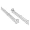 Chunsu 600W 12VHPWR Male to Female Extension Cable 35cm 90degree for RTX4080 4090Ti 5.0 12+4Pin/16Pin PCIE 5.0 Adapter Cable(Full White 4P Inner) view 1