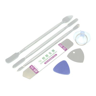 Zkhxhtg 7Pcs Mobilephone Repair Opening Tool Spudger Prying Steel Tool for Phone Laptop Tablet