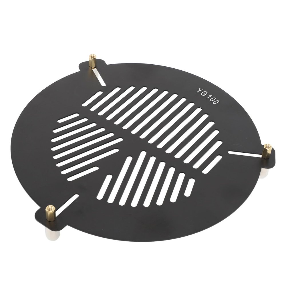 Telescope Focusing Mask, Aluminum Alloy Focusing Fishbone Plate for 104 to 146mm Telescopes, 3 Metal Posts, Precise Focus Tool for Astrophotography and Stargazers