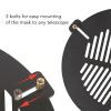Telescope Focusing Mask, Aluminum Alloy Focusing Fishbone Plate for 104 to 146mm Telescopes, 3 Metal Posts, Precise Focus Tool for Astrophotography and Stargazers view 4