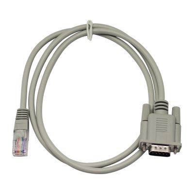 1PCS RJ45 to DB9 Male Converter Cable Non-UL 28AWG*8C OD5.0 1M Begie Color Unshielded Round Wire Connector