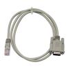 1PCS RJ45 to DB9 Male Converter Cable Non-UL 28AWG*8C OD5.0 1M Begie Color Unshielded Round Wire Connector view 1