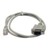 1PCS RJ45 to DB9 Male Converter Cable Non-UL 28AWG*8C OD5.0 1M Begie Color Unshielded Round Wire Connector view 4