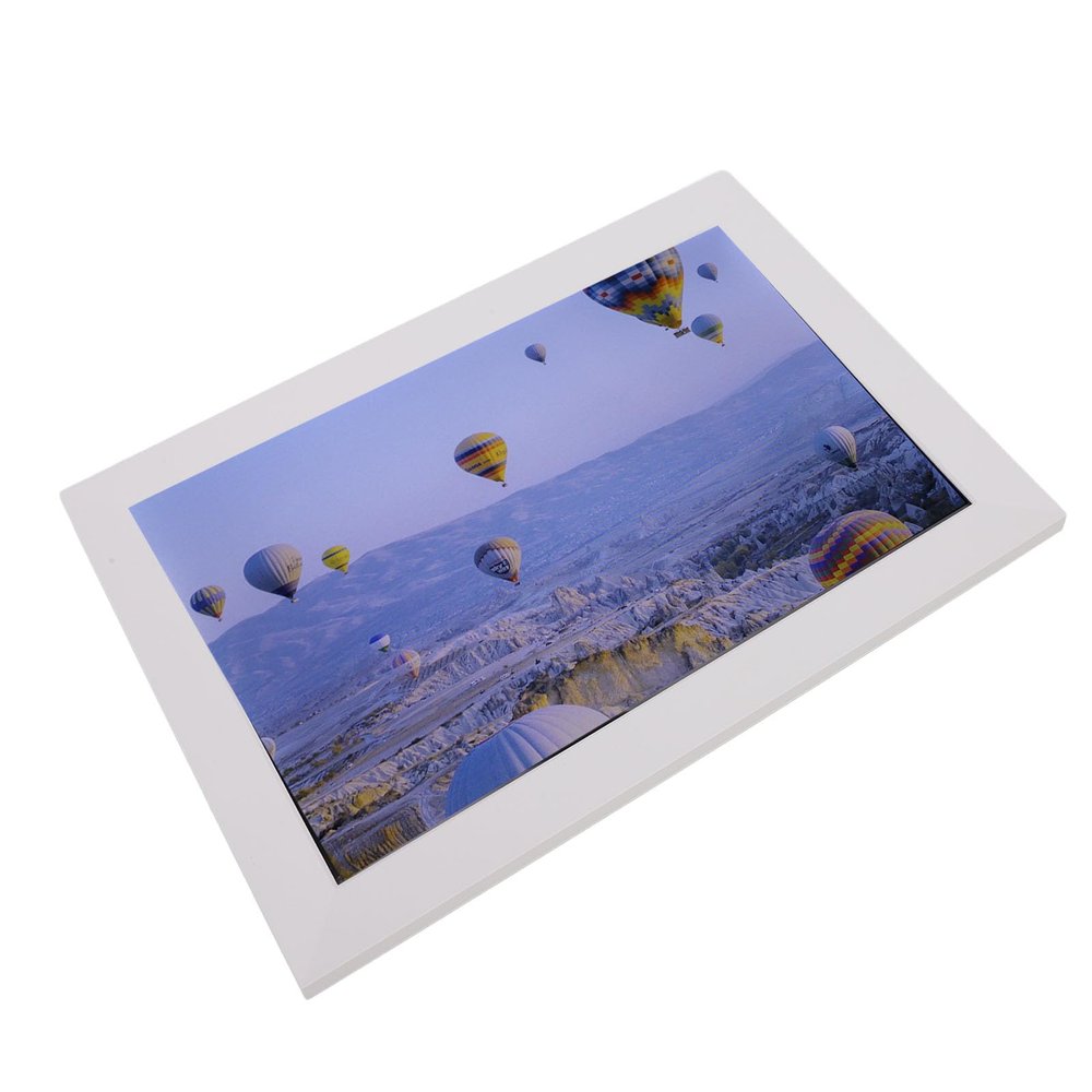 10inch High Brightness Digital Picture Frame HD 1280x800 Electronic Photo Frame for Photos Videos in Home Office (US Plug)