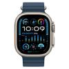 Apple Watch Ultra 2 [GPS + Cellular, 49mm] - Titanium Case with Blue Ocean Band, One Size (Renewed Premium) view 2