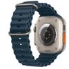 Apple Watch Ultra 2 [GPS + Cellular, 49mm] - Titanium Case with Blue Ocean Band, One Size (Renewed Premium) view 3